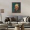 Stupell Industries Van Gogh Portrait with Smoke Floating Frame, design by Masters Redux